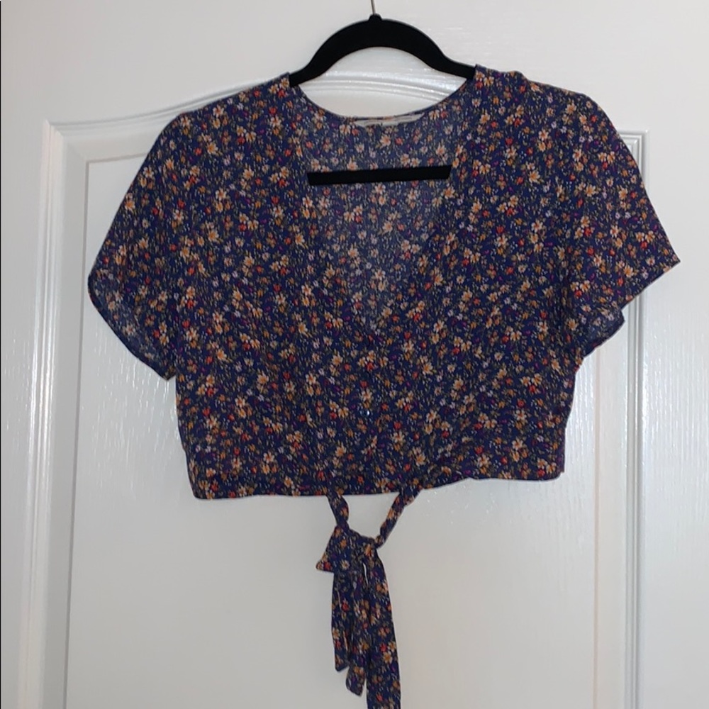 American Eagle Tie Top